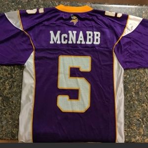 Minnesota Vikings Reebok NFL Players Official Jersey, S, Vikings McNabb Jersey